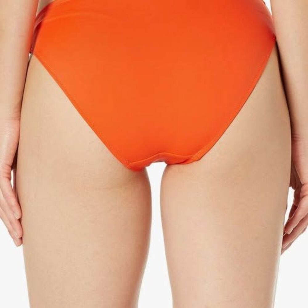 Amazon Essentials Women's Classic Bikini Swimsuit Bottom, Orange, 2XL